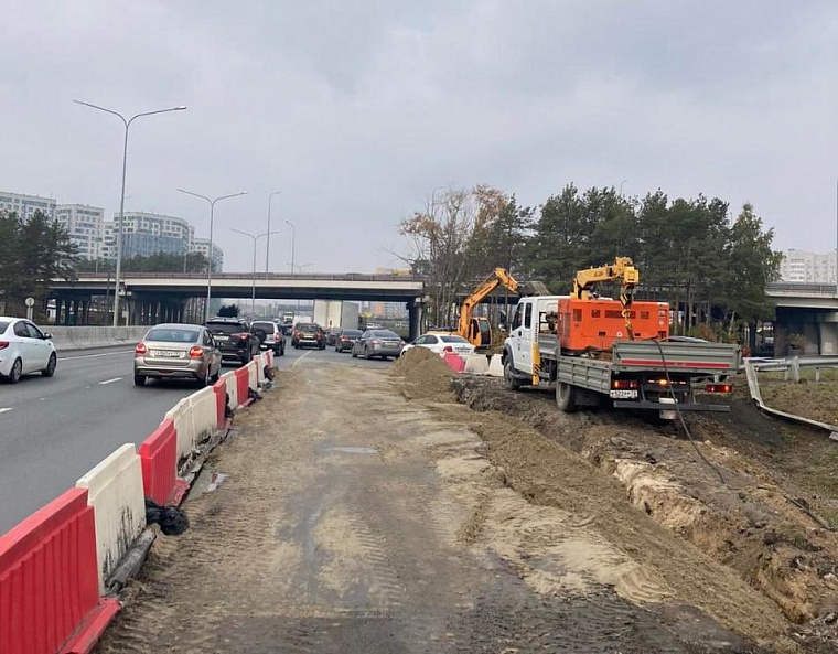 В Тюмени под путепроводом на Московском тракте увеличат пропускную способность