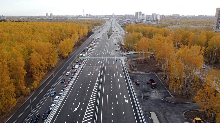 Часть трехуровневой развязки на Мельникайте - Дружбы готовят к открытию