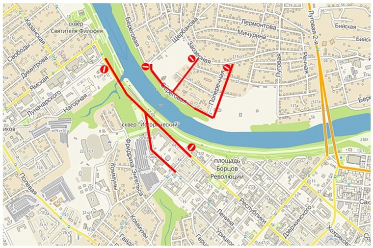 Центр Тюмени 1 мая станет пешеходным: перечень перекрытых улиц