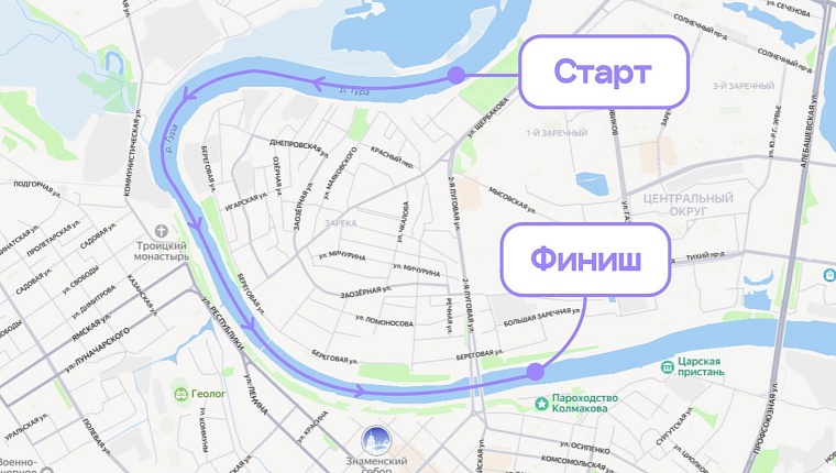 Туру в центре Тюмени вновь перекроют для маломерных судов