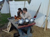 Гостей «Абалакского поля» кормили блюдами средневековой кухни