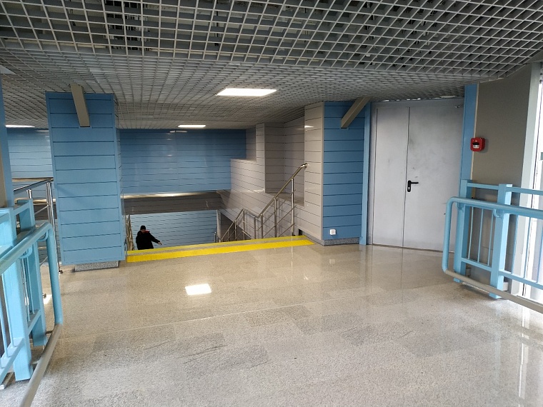 На тюменском железнодорожном вокзале открыли новый переход через пути