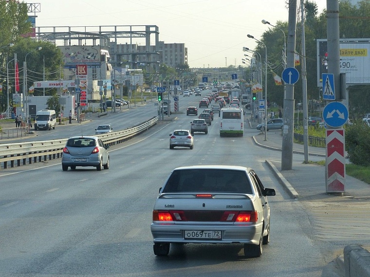 По выделенке от Войновки до Первомайской за 40 минут