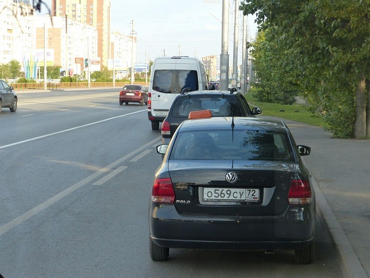 По выделенке от Войновки до Первомайской за 40 минут