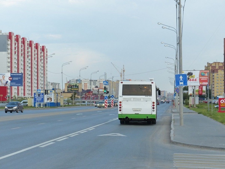 По выделенке от Войновки до Первомайской за 40 минут