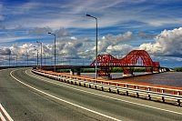 Мост «Красный дракон» из Ханты-Мансийска включен в число самых впечатляющих в России