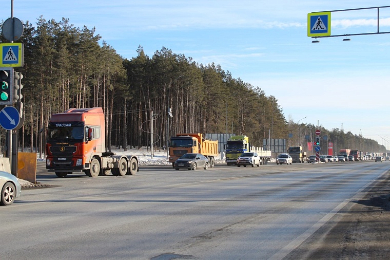 На объездной в районе тюменской ТЭЦ-2 изменят схему движения
