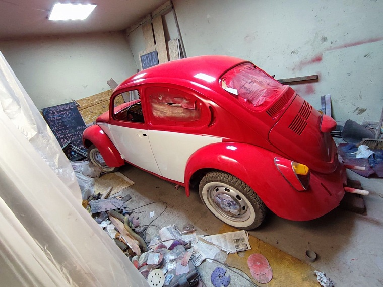 Уникальный Volkswagen "Жук" откроет автомобильный ретро-сезон в Тюмени