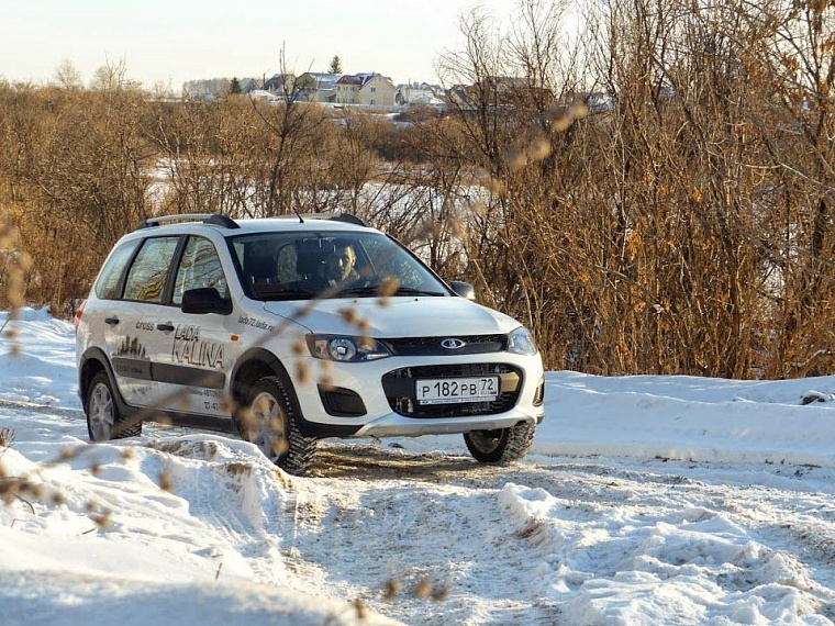 LADA Kalina Cross проверена вне дорог