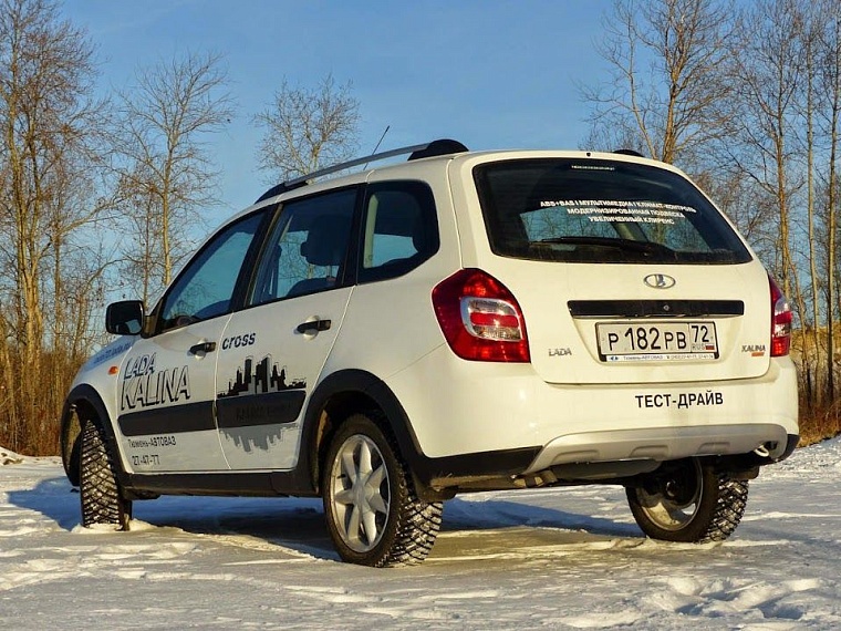 LADA Kalina Cross проверена вне дорог
