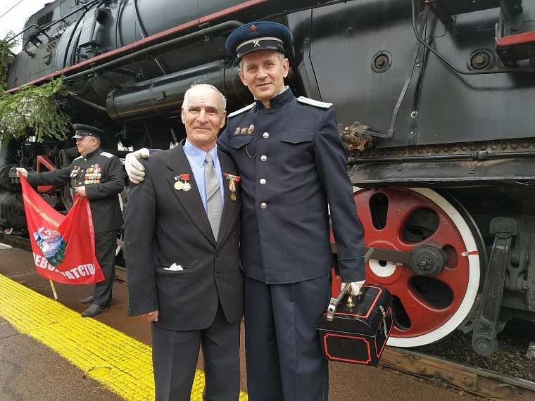 Машинист паровоза Победы: Сбылась моя мечта детства