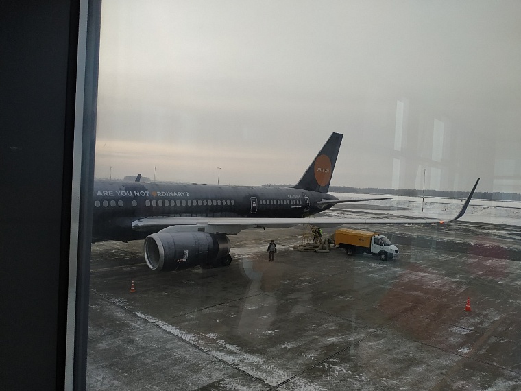 На черном "Боинге 757" тюменцы совершили первый полет