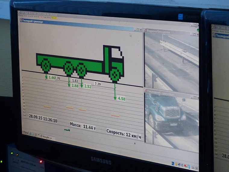 За перегруз наказали 126 дальнобойщиков