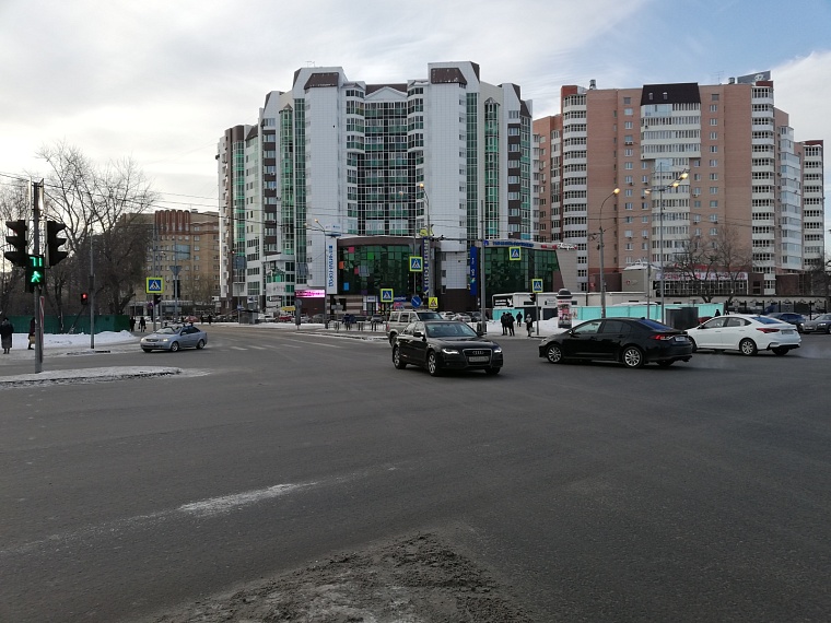 С начала года в центре Тюмени выявлено два аварийных участка дорог