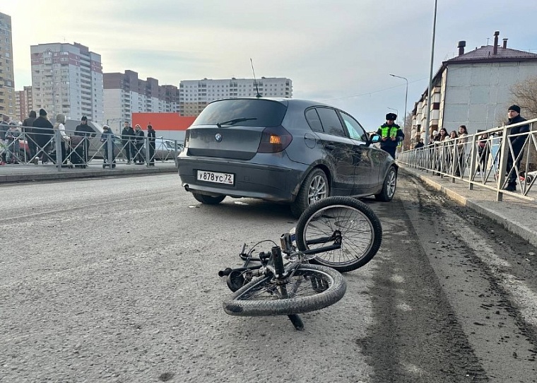 С начала года на тюменских дорогах погибли двое детей