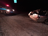 В Казанском районе нынешней ночью поймали мертвецки пьяного водителя