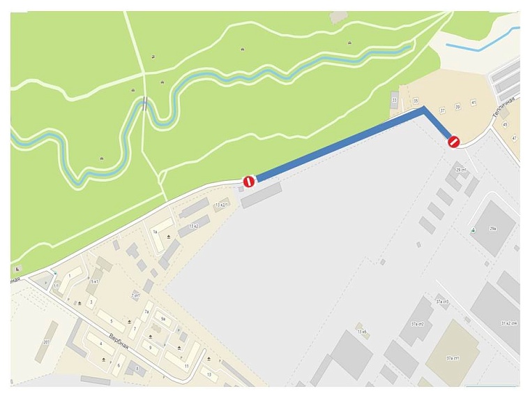 По улице Вербной в Тюмени закроют движение до конца июня