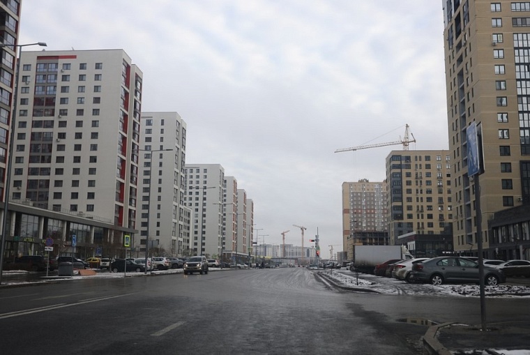 По новому участку улицы Газовиков в ЖК "Европейский" пройдет автобусный маршрут