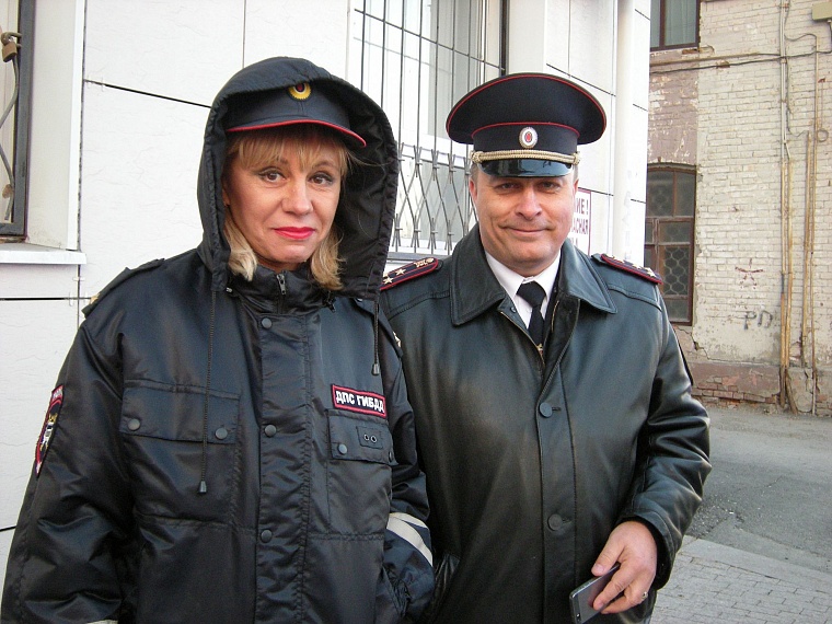 В центре Тюмени инспекторы ДПС поставили заслон пьяным водителям