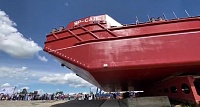 В Тобольске построено судно для «Северного морского пути»