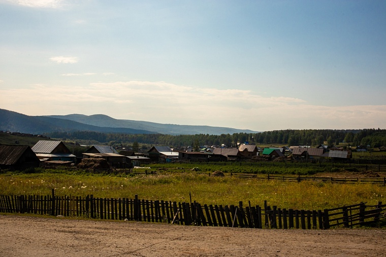 Башкирская деревня