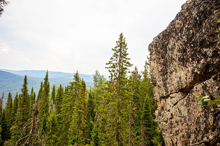 Вид с горы Малиновой