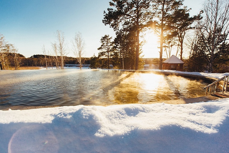 Окунуться в минералку: десятка горячих источников Тюменской области