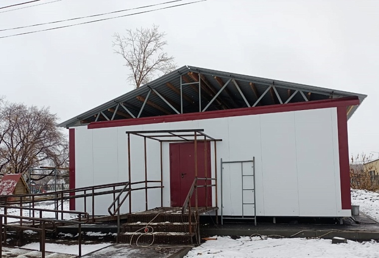 Модульный ФАП возводят в с. Ершово Ишимского района