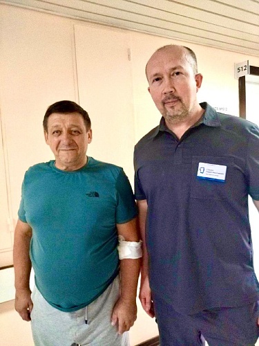 Тюменский хирург спас мужчину от инвалидности