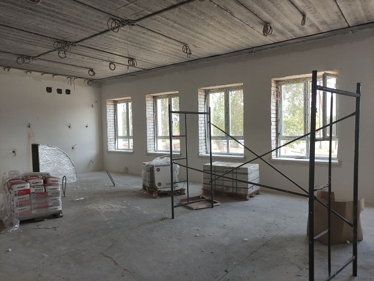 В поселке Винзили Тюменского района школу строят по графику