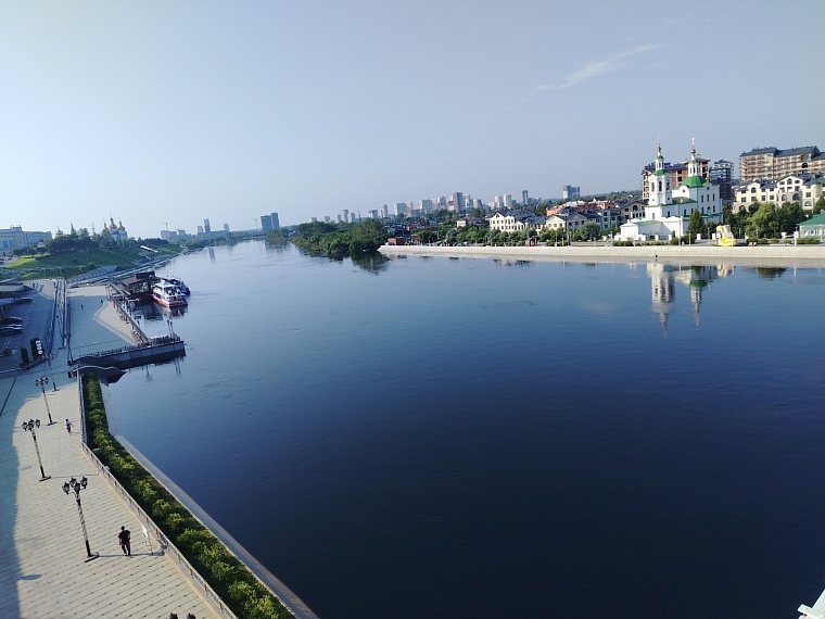 К утру 31 июля уровень Туры в Тюмени остановился на отметке 891 см
