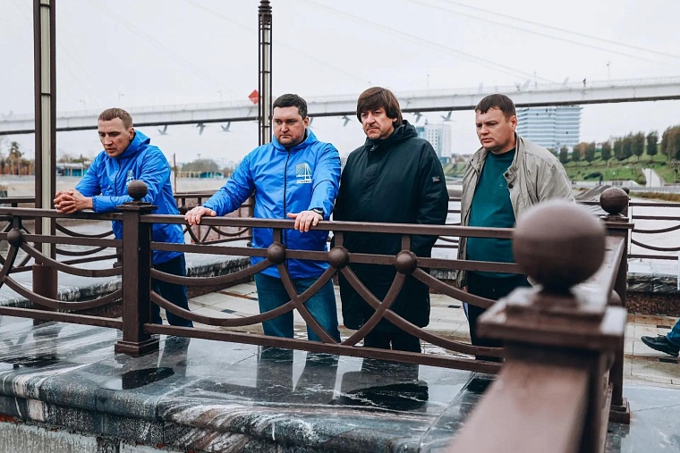 В Тюмени восстанавливают набережную Туры после летнего паводка