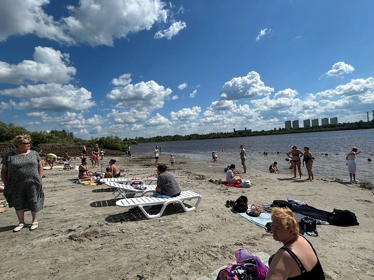 Новый городской пляж в Тюмени: схема, как проехать и что там есть