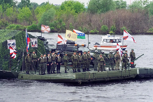 В Тюмени стартовал военно-патриотический марш по местам сражений дружины Ермака