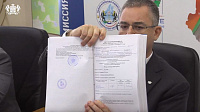 Александр Моор подал в избирком второй пакет документов в качестве кандидата в губернаторы