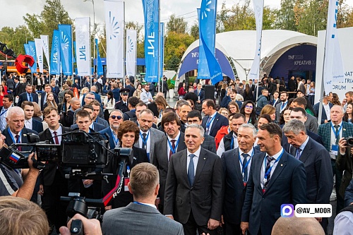 Александр Моор поделился впечатлениями от осмотра площадки TNF EXPO