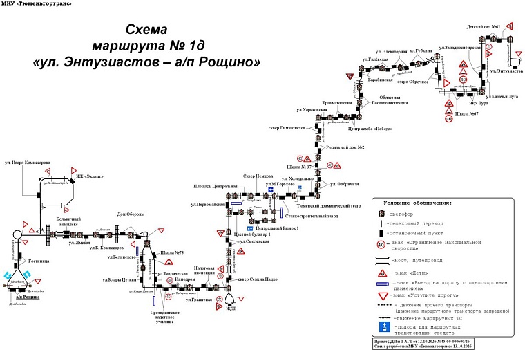 Схема: Тюменьгортранс