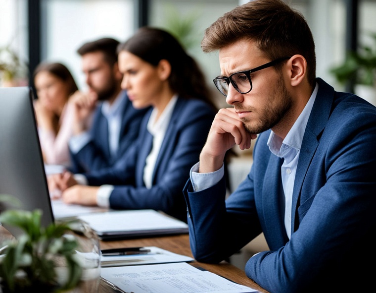 За год россияне стали в 2 раза чаще нервничать на работе из-за коллег