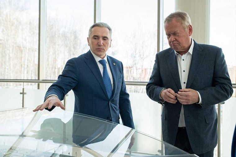 Александр Моор и Андрей Костин обсудили развитие сотрудничества между Тюменской областью и банком ВТБ