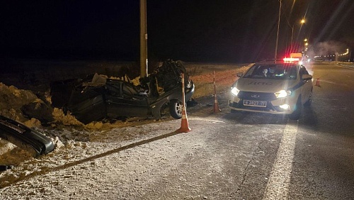 ДТП на трассе Тюмень - Ханты-Мансийск в Ярковском округе: тесть погиб, зять в больнице