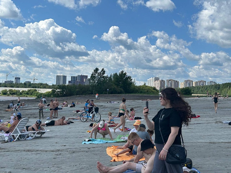Новый городской пляж в Тюмени: схема, как проехать и что там есть