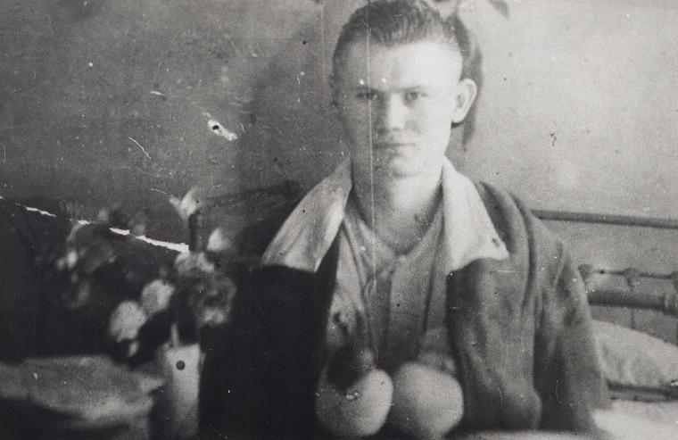 Раненый Анатолий Бутенко. Фото Музея ТМУ