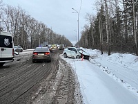 Под Тюменью произошло массовое ДТП