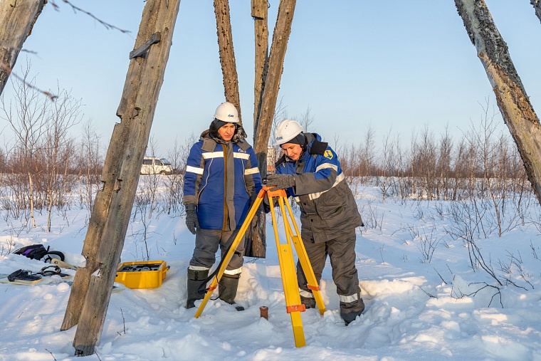 Установка оборудования на исходном пункте