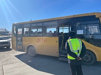 После жалоб ГИБДД провели проверку школьного автобуса до луговской школы