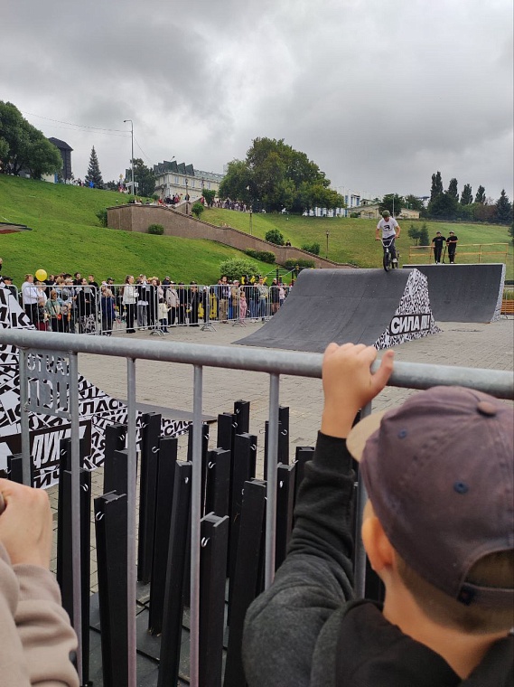 Царство спорта на тюменской набережной