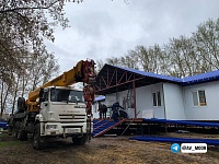 Александр Моор рассказал о скором завершении строительства амбулатории в селе Успенка