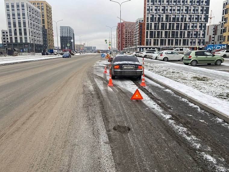 В Тюмени подросток-водитель наехал на ребенка-пешехода