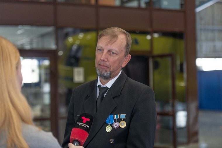 Старший бортоператор-инструктор Ми-26 АО «ЮТэйр-Вертолетные услуги» Александр Боргер