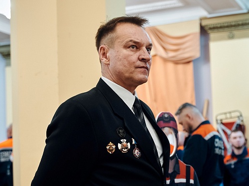 Тюменец Павел Ступник получил звание «Заслуженный спасатель Российской Федерации»